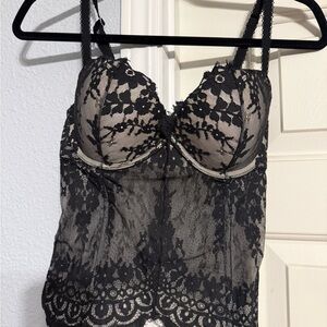 Victoria's Secret Black Lace Bra